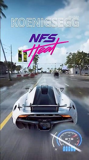 Fastest Hypercar in NFS Heat? REGERA 0–200 speed test 🔥