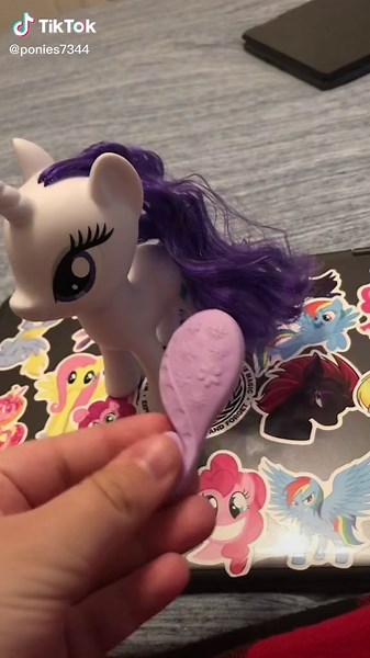 Rose Bun Hairstyle Tutorial for MLP Toys