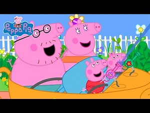 Peppa Pigs Water Park Roller Coaster Ride | Peppa Pig Asia 🐽 Peppa Pig Full Episodes