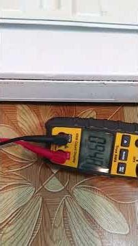 Samsung refrigerator sensor testing..