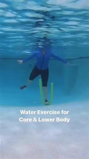 PoolFit on Instagram: "Pool noodles are simply the most versatile and affordable water exercise equipment. 💦👏 #poolnoodle #noodleworkout"