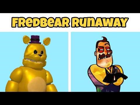 Friday Night Funkin' - Fredbear Runaway