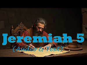Jeremiah 5 | KJV AUDIO BIBLE (With Text & Images)