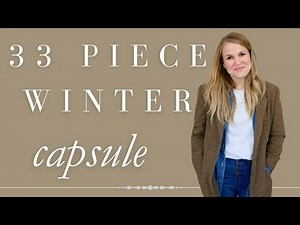 Project 333 : My Winter Capsule Wardrobe