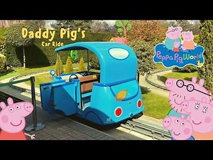 Daddy Pig's Car Ride at Peppa Pig World