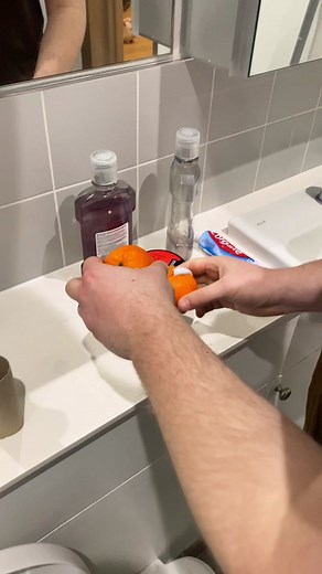 Colgate Challenge: Fun with Oranges