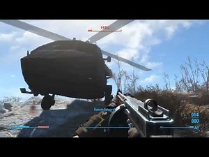 Blackhawk Helicopter Fallout 4