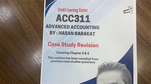 ACC311 Case Revision Part I