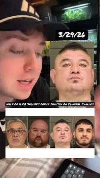 Half Of A Colorado Sheriff’s Office Indicted On Criminal Charges