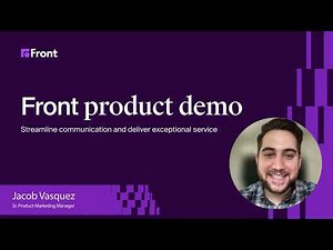 Front Product Demo