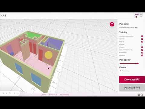 Conversión de planos PDF a BIM en 1 minuto