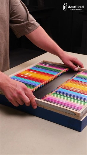 32K views · 256 reactions | Incredible DIY Pencil Clock! | DeMilked | Facebook