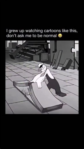 Old is gold 💞 on Instagram: "Popeye is one of the most iconic cartoons ever made. The character first appeared in 1929 in the comic strip Thimble Theatre, created by Elzie Crisler Segar. Popeye quickly became so popular that he soon took over the strip entirely and later starred in animated shorts produced by Fleischer Studios in the early 1930s. Popeye is a tough, kind-hearted sailor known for his love of spinach, which gives him superhuman strength. His main goal is usually to rescue his girl