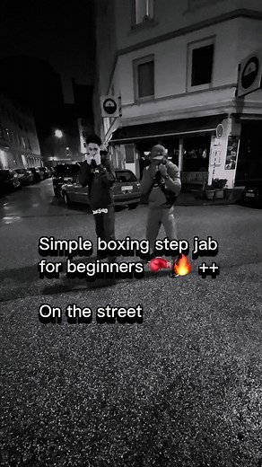 Simple boxing step jab for beginners 🥊🔥 On the street 🔥. #pain #beginner #box #reelsvideo #fyp #workout #instagramreels #viralreels #kickboxing #boxing #personaltraining #mma #100likes #cross #reels #relax #reelitfeelit #boxeo #viral #tutorial #sports #fitness #boxingtraining #hamburg #instagramreels #fitnessmotivation #training #motivation | Boxen Peters Box-Team
