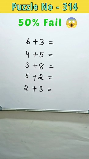 140K views · 505 reactions | 50% Fail  | Puzzle No - 314...