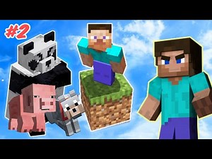 MADE A FARM FOR MY ANIMALS IN ONE BLOCK | ANDREOBEE