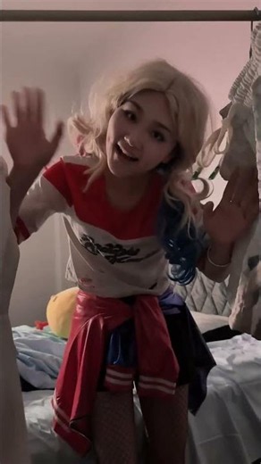 Who's spending her birthday with Harley Quinn on halloween#Harley Quinn #joker