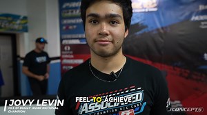 3.8K views · 72 reactions | A brief interview with Jovy Levin, the newly crowned 2024 ROAR Off-Road Carpet National Champion in both the 13.5 4WD Buggy and 13.5 Stadium Truck classes. | JConcepts Inc | Facebook