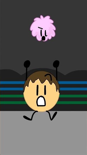 Fighting BFDI Characters: Puffball #shorts #animation