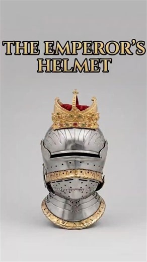 this innovative sallet was likely crafted for the Emperor by the master armorer Lorenz Helmschmid.