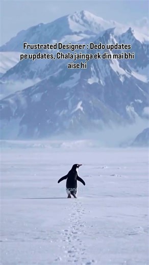 When Creativity Feels Lonely | A Penguin Story Every Designer Will Feel 💔