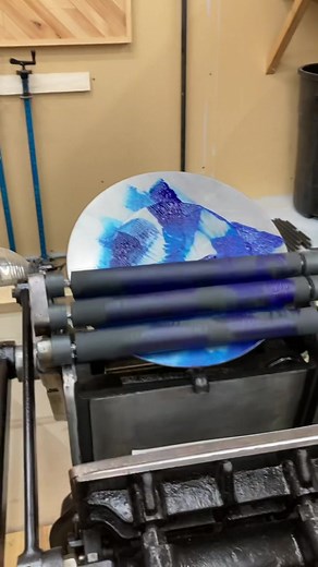 Exploring Transparent Blue Printing Techniques