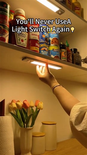Light up only when you need it! 💡🕵️‍♂️ Motion-activated, USB rechargeable, and wire-free! 🔋🚫🔌Upgrade your home with smart lighting! 🏠💡 Motion sensor LEDs for cabinets, stairs, closets & more! 🚶‍♂️✨ | Searchtryto9-