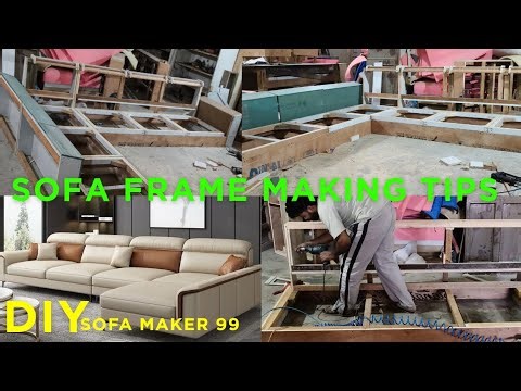 Sofa Frame Making Tips for Beginners | Easy DIY Sofa Frame Step by Step