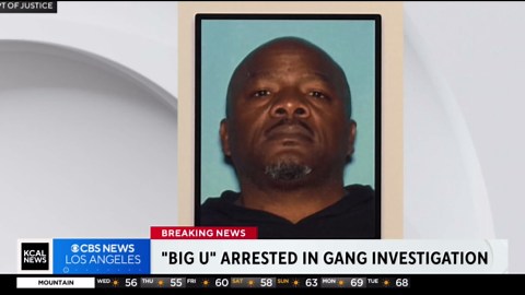 Federal agents arrest alleged leader of LA's Rollin' 60s crip gang