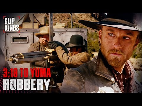 Stagecoach Western Robbery (FULL SCENE) | 3:10 to Yuma