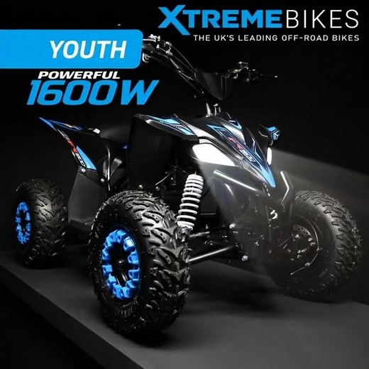 Xtreme Bikes 1600W ELECTRIC QUAD ⚡ XTM Racing 2026 Youth ATV (Up Close Features)