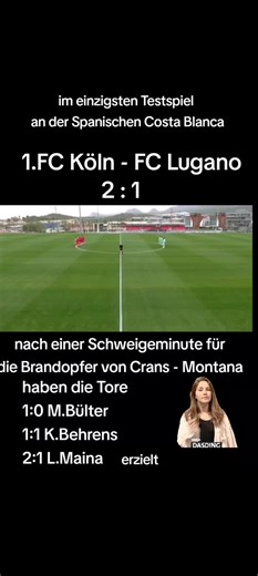 1.FC Köln vs FC Lugano Match Highlights and Summary