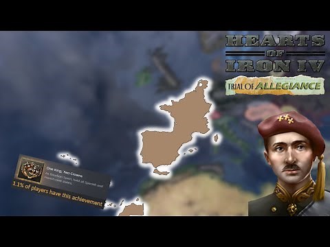 Hoi4 Carlist Spain, One King, Two Crowns Achievement Guide