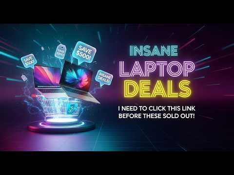 TOP 5 Best Insane Cyber Laptop Deals 2026 || Apple is practically GIVING away MacBooks Today! 🤯 ||