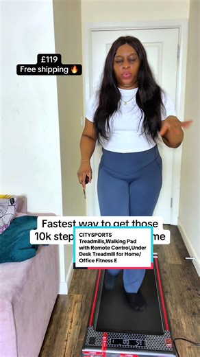 CITYSPORTS Under Desk Treadmill: Home and Office Fitness