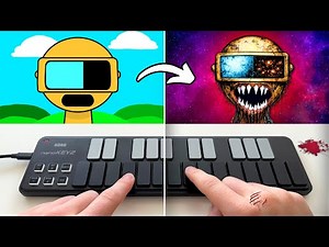 Sprunki Garnold PHASE 1-20 recreated in REAL life!