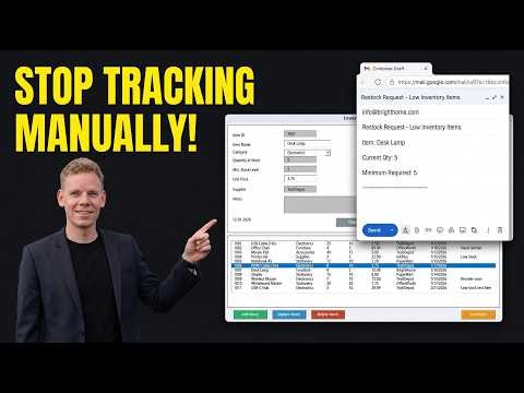 Stop Tracking Inventory Manually! Build This VBA System Instead