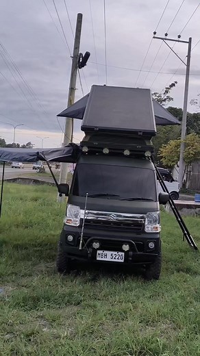 OVERLAND MINI VAN RTT AND AWNING FROM Overland Kings #dlaaganaventure #camping #fbreelsvideo #fbreelsfypシ゚viral #surplustv | D'Laagan Adventure