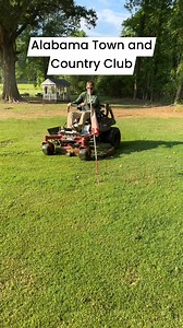 Mowing the backyard golf course | Paul Jamison