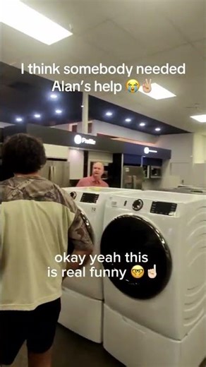 Store owner gets mad after screaming in store prank.