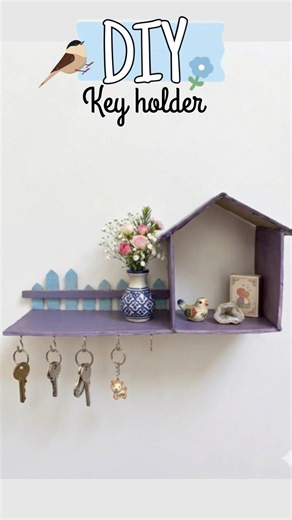 Diy key holder 🔑🏠. #viral #shorts