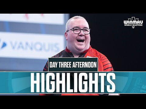 DOMINANT DISPLAYS! | Day Three Afternoon Highlights | 2025 Winmau World Masters