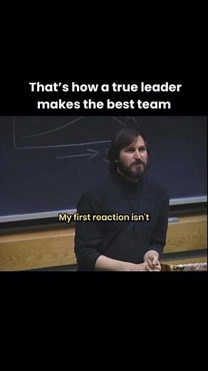 Entrepreneurship | Business | Startup Culture on Instagram: "Steve Jobs believed in taking a longer term view on the people in his team, setting an example of how true leadership works. He focused on building a team for a decade rather than just for a year. Instead of fixing the problem by himself when someone screwed up in his team, Steve let the person fix the problem, letting them learn and grow from their mistakes. This clip is from Steve Jobs’ talk with MIT Sloan School of Management Studen