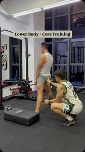 Issa knee friendly lower body & core workout omakase for darius today 🫶🏼 | Hans Yung Fitness
