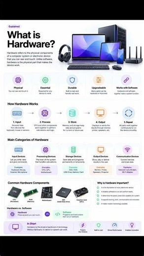 🖥️ What is Hardware?
