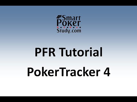 PokerTracker 4 PFR Tutorial | SmartPokerStudy.com