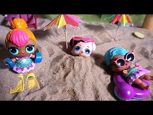 LOL SURPRISE DOLLS Land In Hawaii For Hawaiian VACATION!!