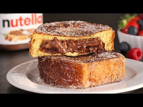 Nutella French Toast | Easy Breakfast | How Tasty Channel
