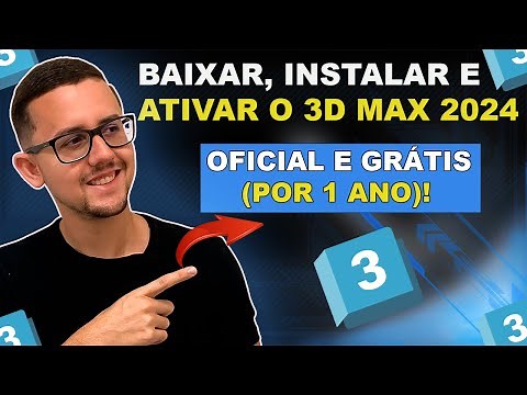 COMO BAIXAR, INSTALAR E ATIVAR O 3Ds MAX 2024 OU QUALQUER VERSÃO - (FÁCIL E GRÁTIS) SEM ERROS!