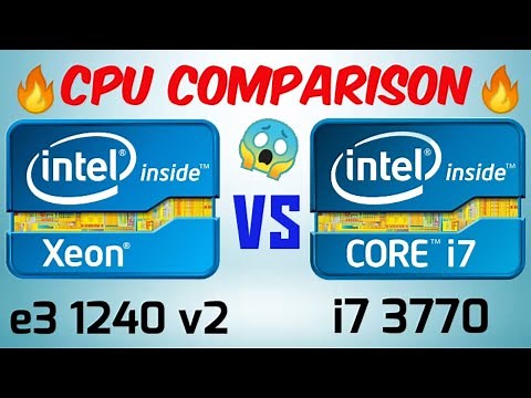 Xeon e3 1240 v2 Vs i7 3770 Full Cpu Comparison | Who Is Best In Gaming?